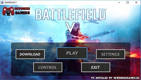 Battlefield V PC Installer Menu